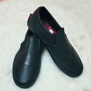 VANS MARVEL Black Widow Marvel Comic‎ Collab Black Red Slip On Loafer Sneakers 7